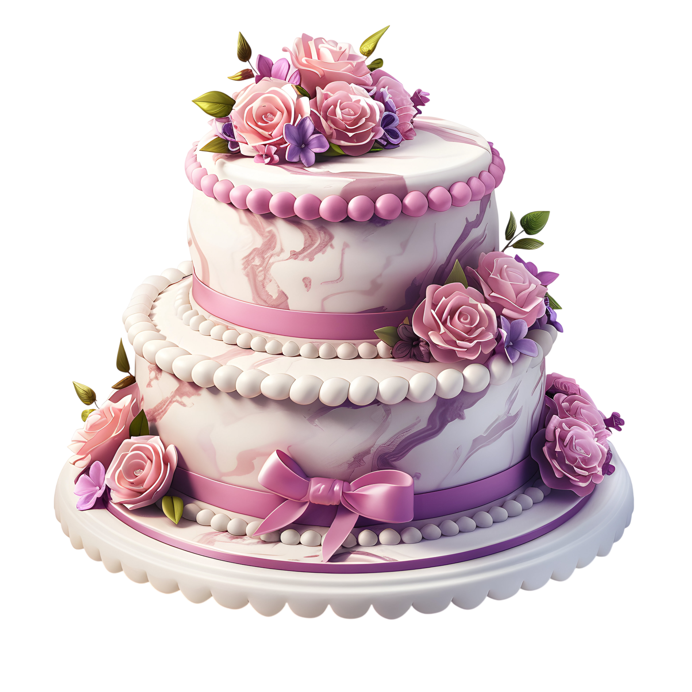Tiered Wedding Cake